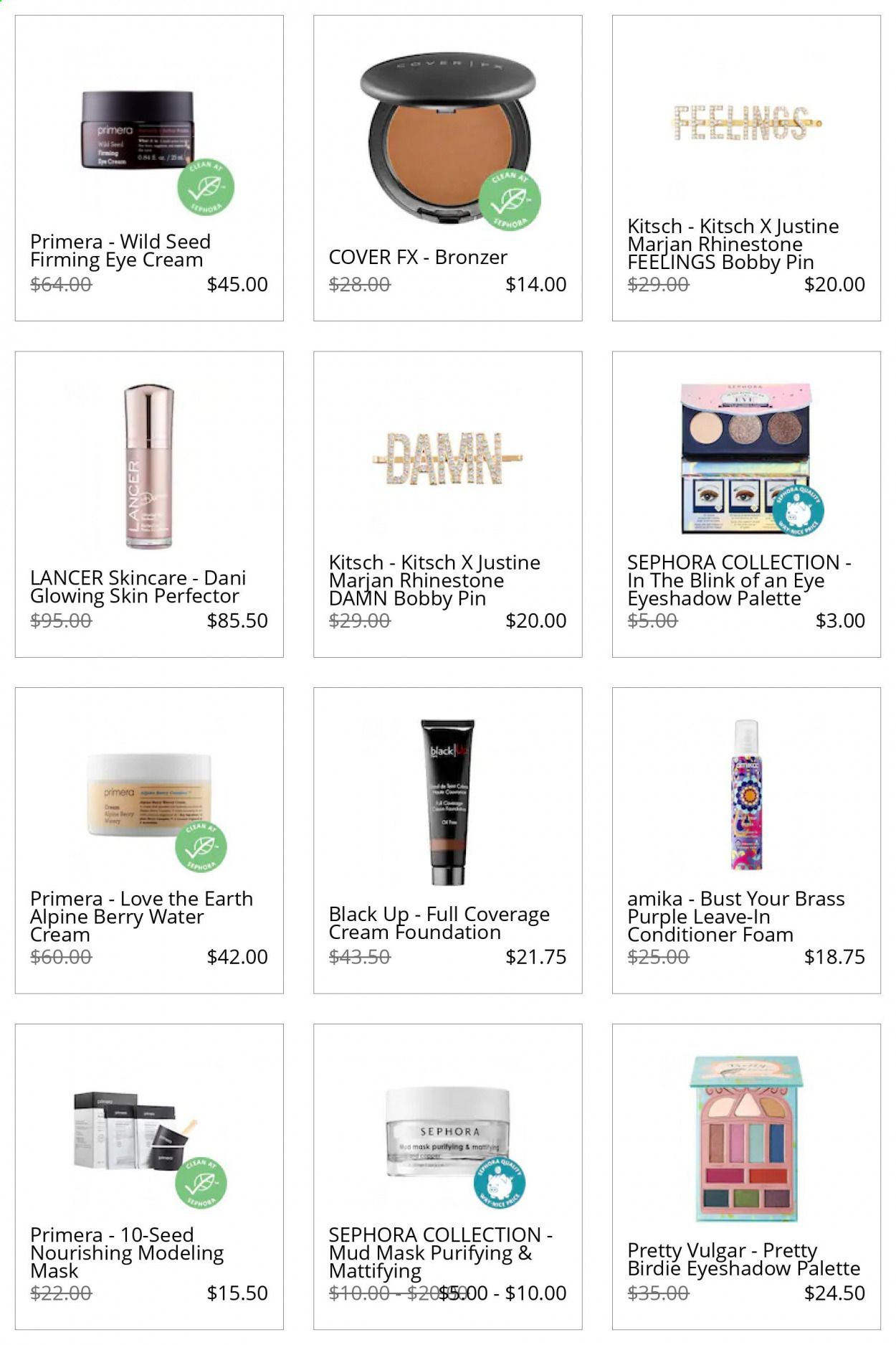 Sephora Weekly Ad Flyer November 1 to November 8