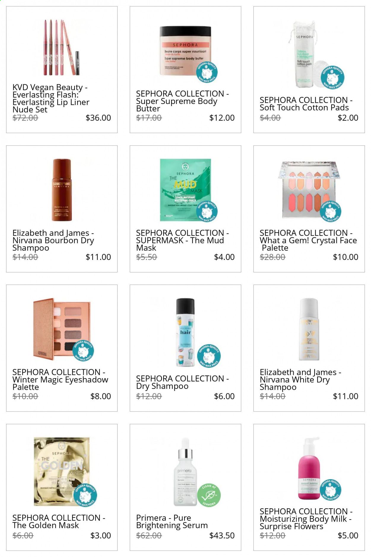 Sephora Weekly Ad Flyer November 1 to November 8