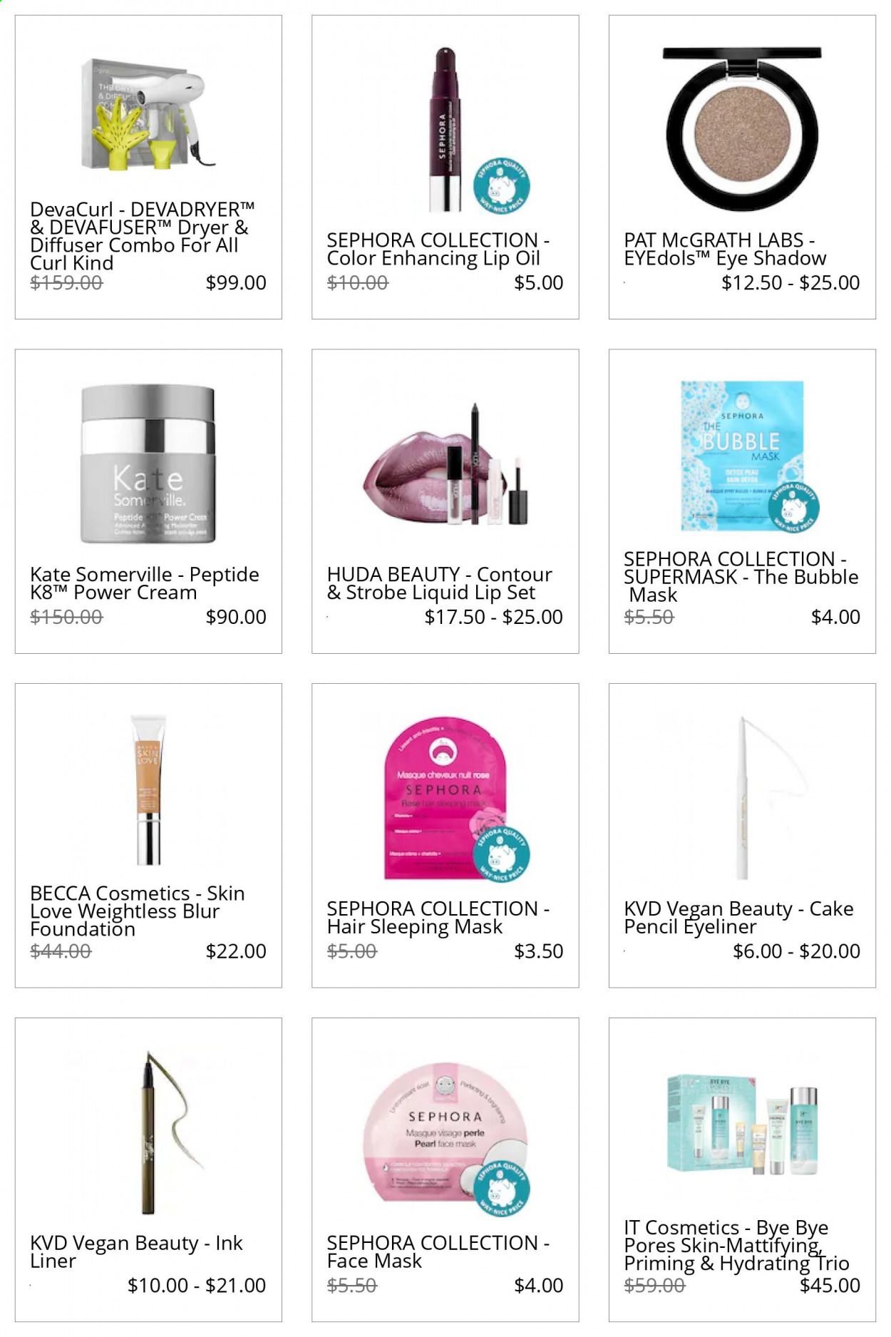 Sephora Weekly Ad Flyer November 1 to November 8
