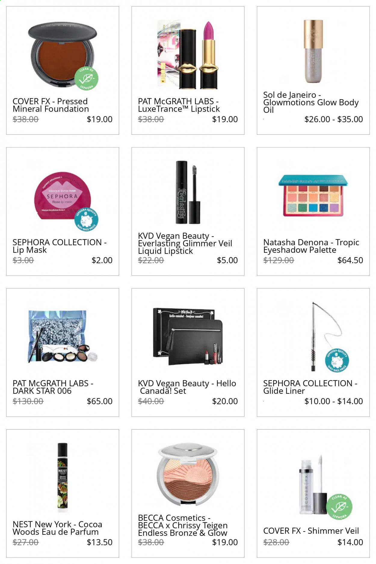 Sephora Weekly Ad Flyer November 1 to November 8