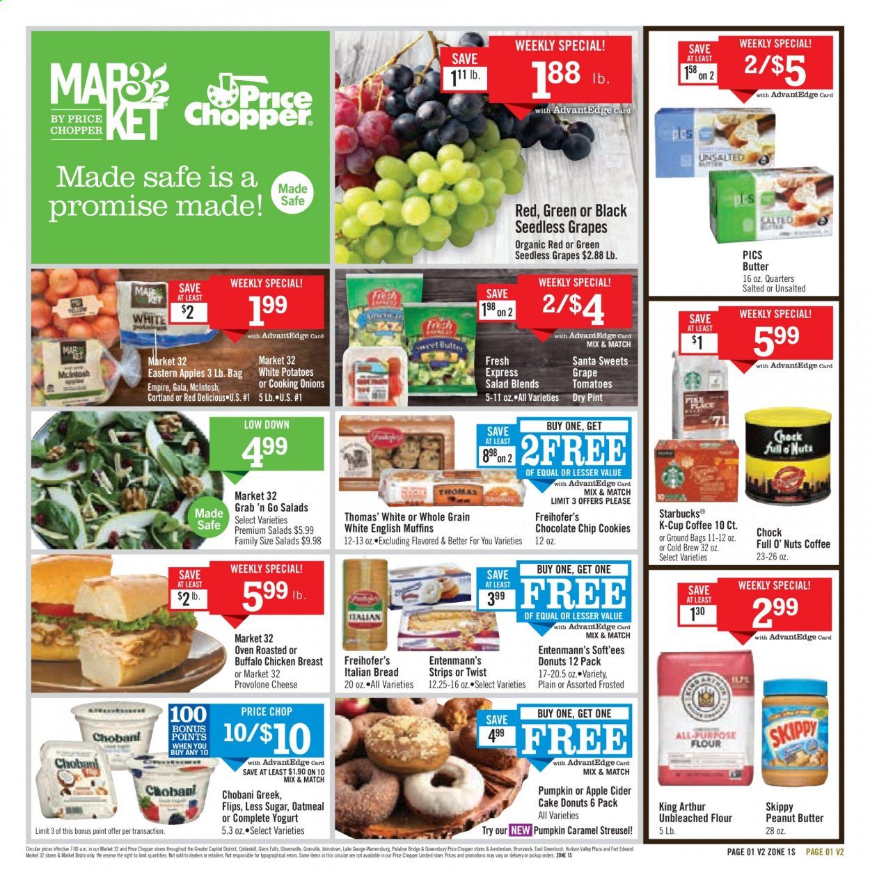Price Chopper (NY) Weekly Ad Flyer November 1 to November 8