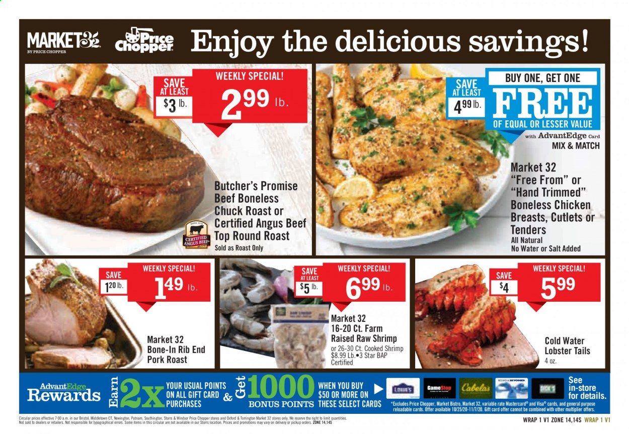 Price Chopper (CT) Weekly Ad Flyer November 1 to November 8