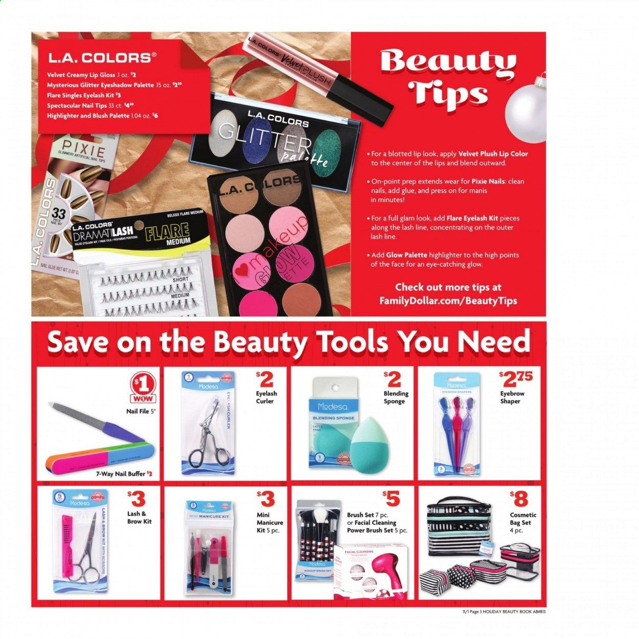 Family Dollar Weekly Ad Flyer November 1 to December 25