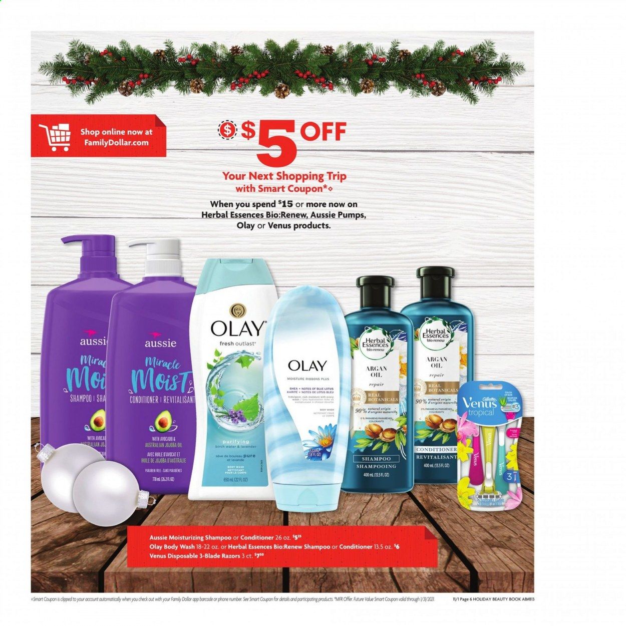 Family Dollar Weekly Ad Flyer November 1 to December 25