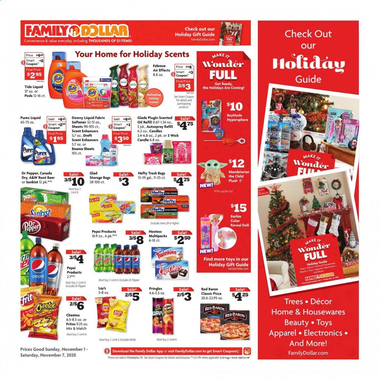 Family Dollar Weekly Ad Flyer November 1 to November 7