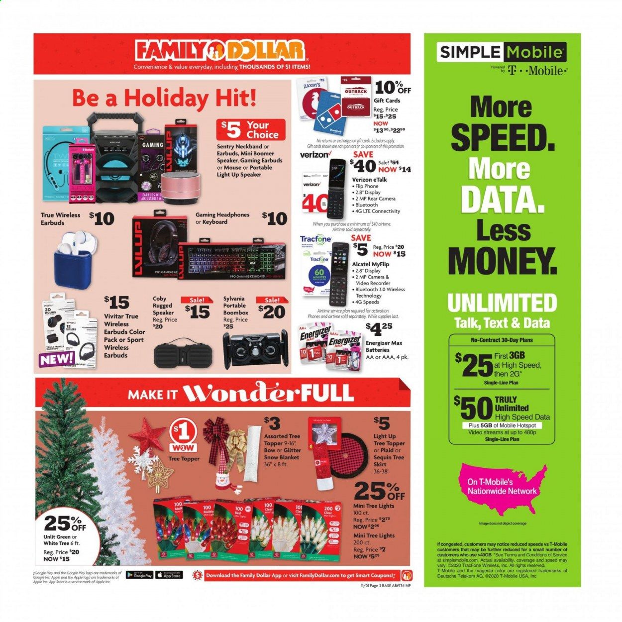Family Dollar Weekly Ad Flyer November 1 to November 7