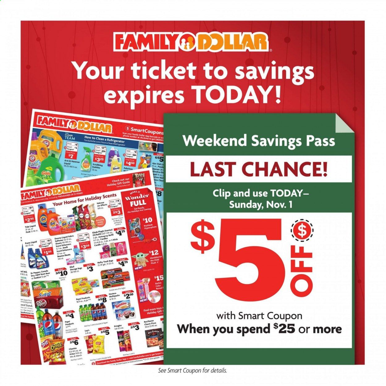 Family Dollar Weekly Ad Flyer November 1 to November 7