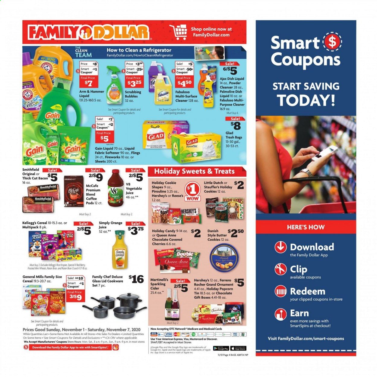 Family Dollar Weekly Ad Flyer November 1 to November 7