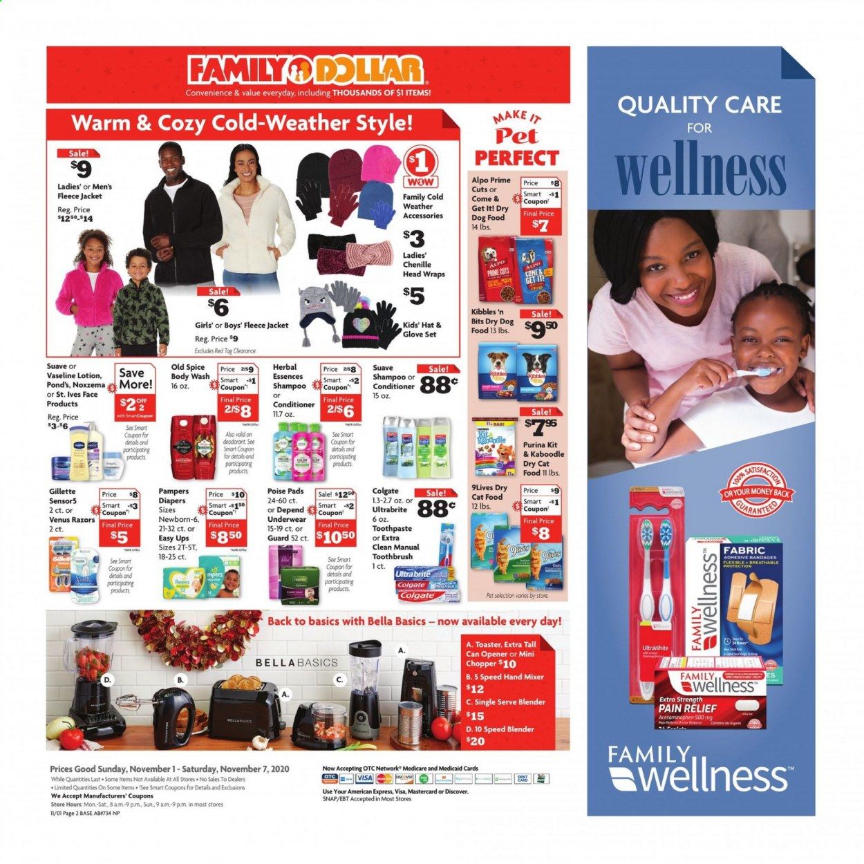 Family Dollar Weekly Ad Flyer November 1 to November 7