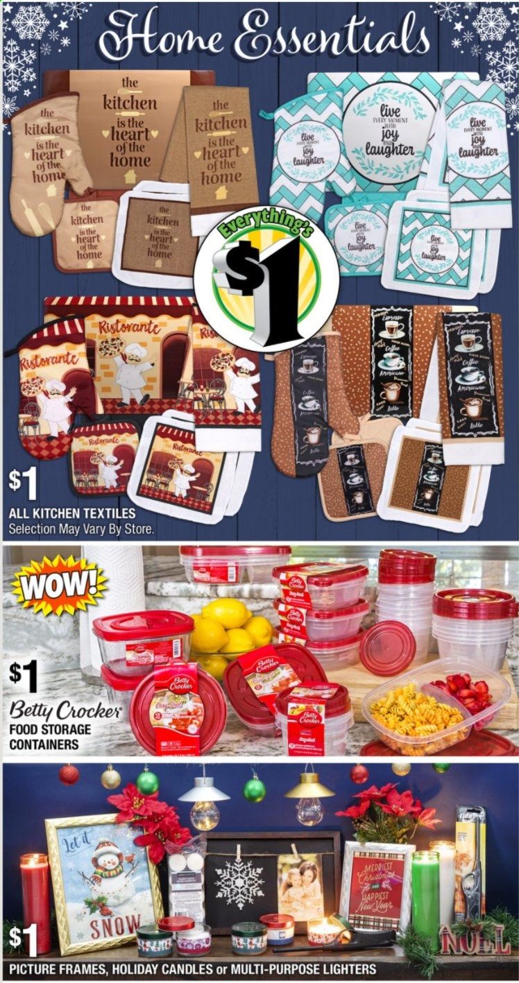 Dollar Tree Weekly Ad Flyer November 1 to November 14