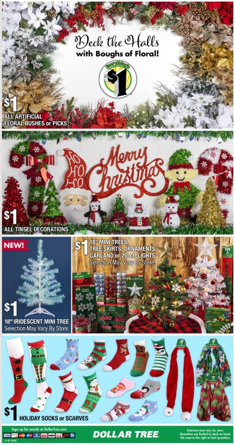 Dollar Tree Weekly Ad Flyer November 1 to November 14