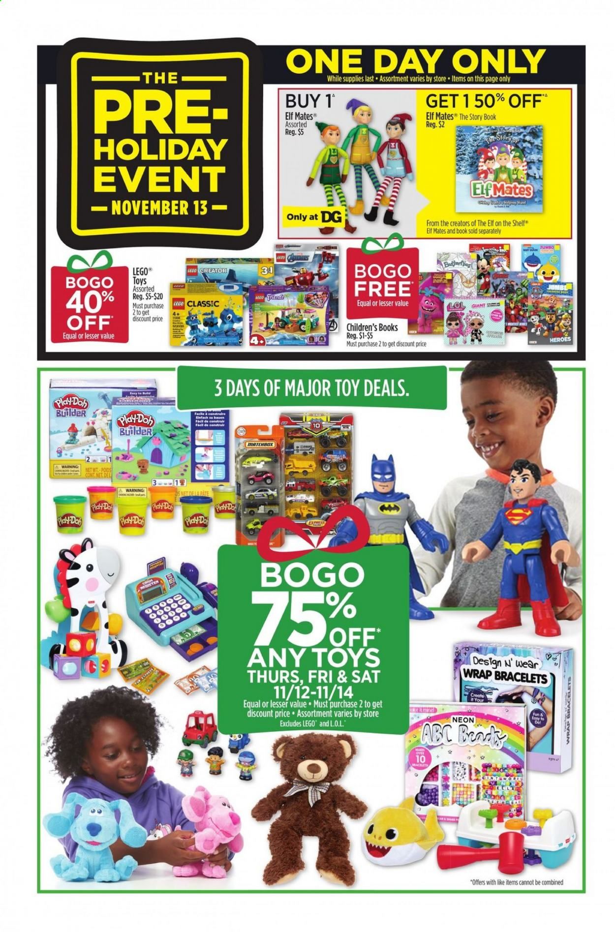 Dollar General (CA, GA, NV, WV) Weekly Ad Flyer November 13 to November 13