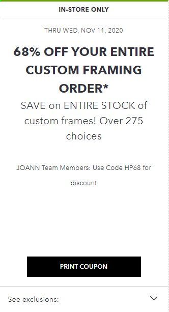 JOANN Weekly Ad Flyer November 1 to November 11
