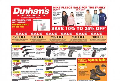 Dunham's Sports (MI) Weekly Ad Flyer October 31 to November 5