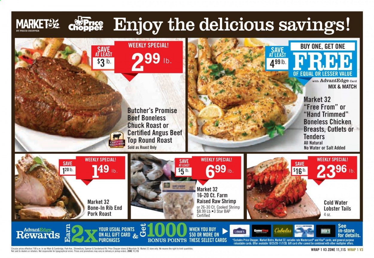 Price Chopper (MA) Weekly Ad Flyer November 1 to November 8