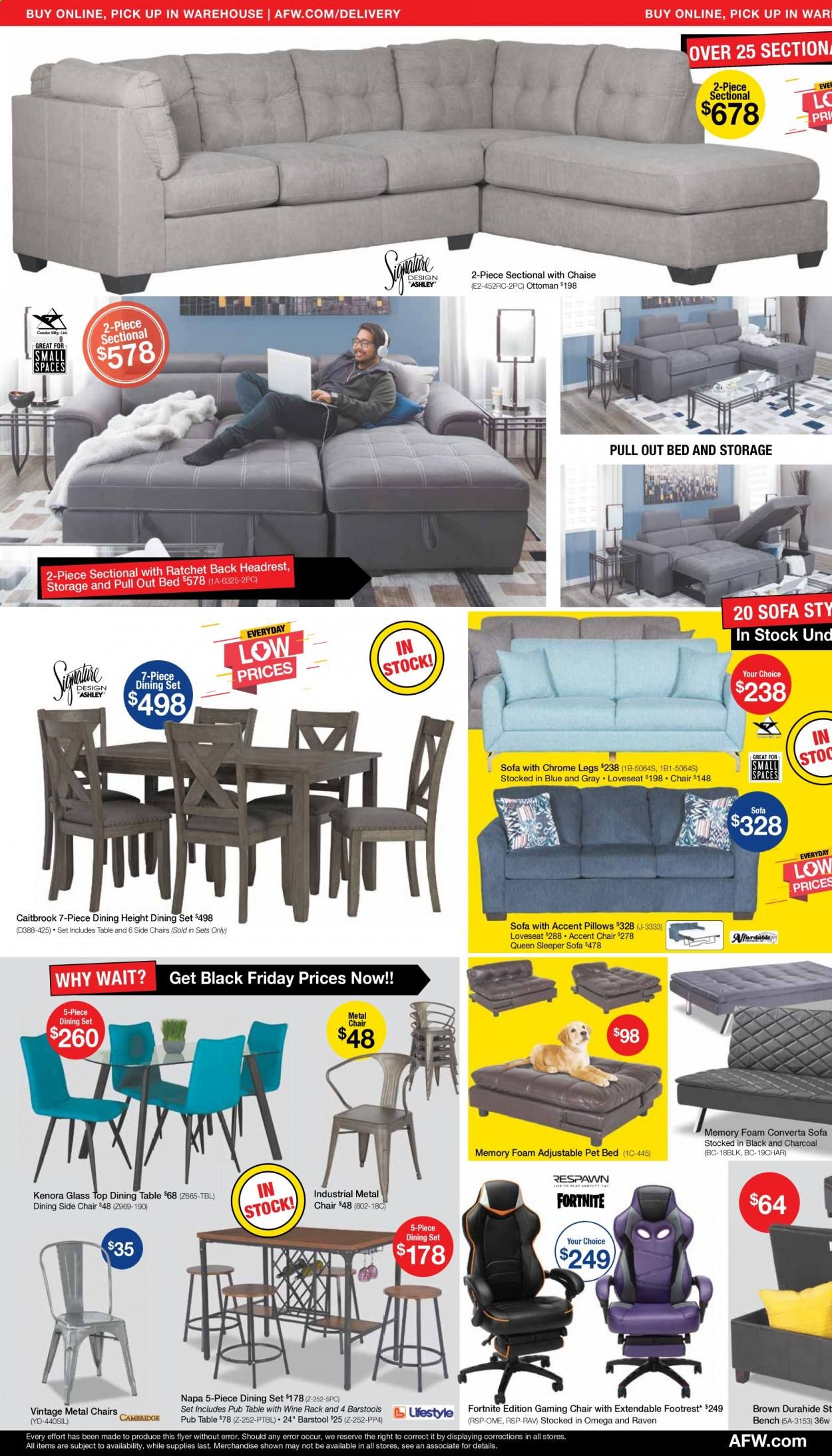 American Furniture Warehouse (TX) Weekly Ad Flyer November 1 to November 7