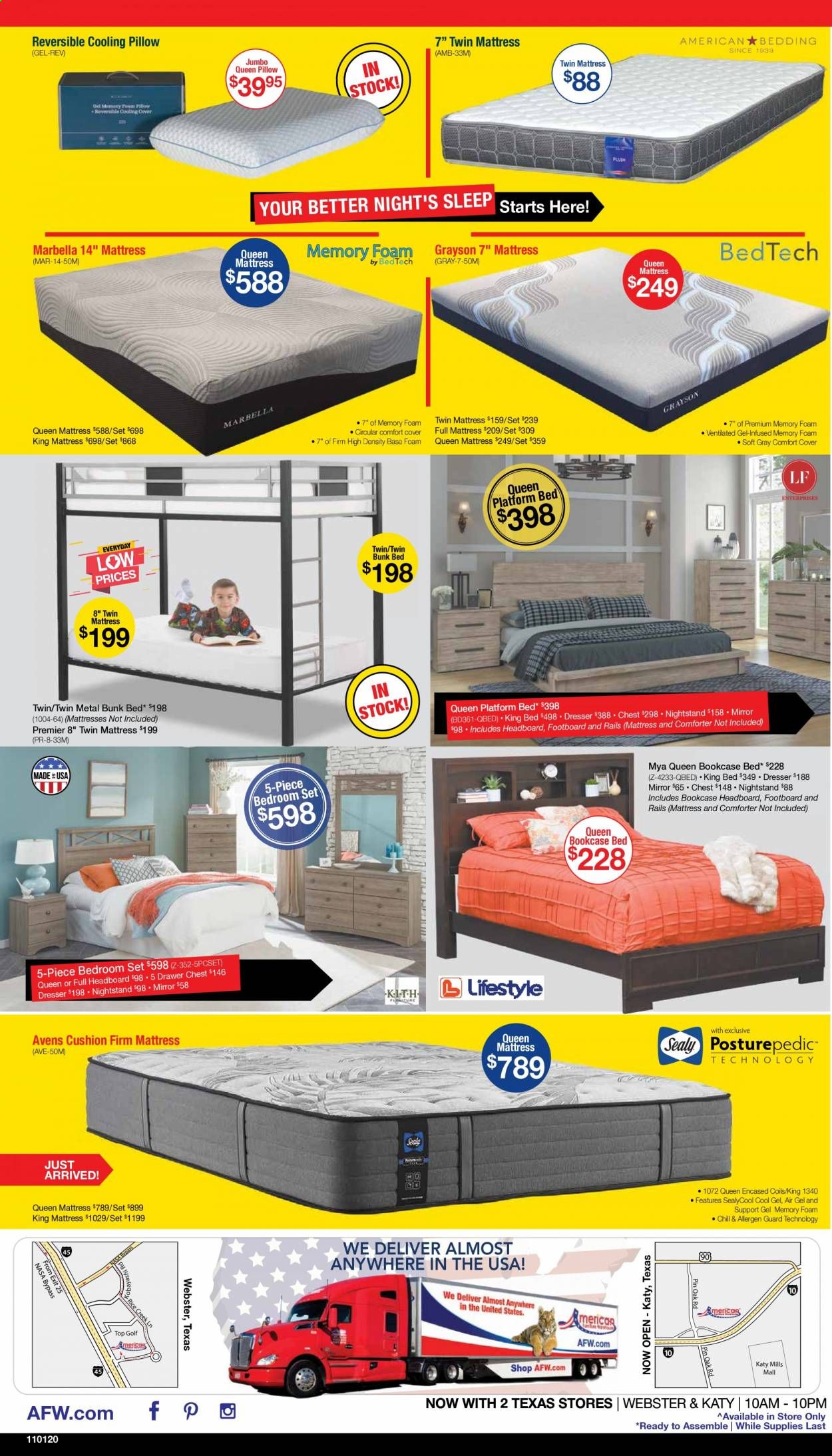 American Furniture Warehouse (TX) Weekly Ad Flyer November 1 to November 7