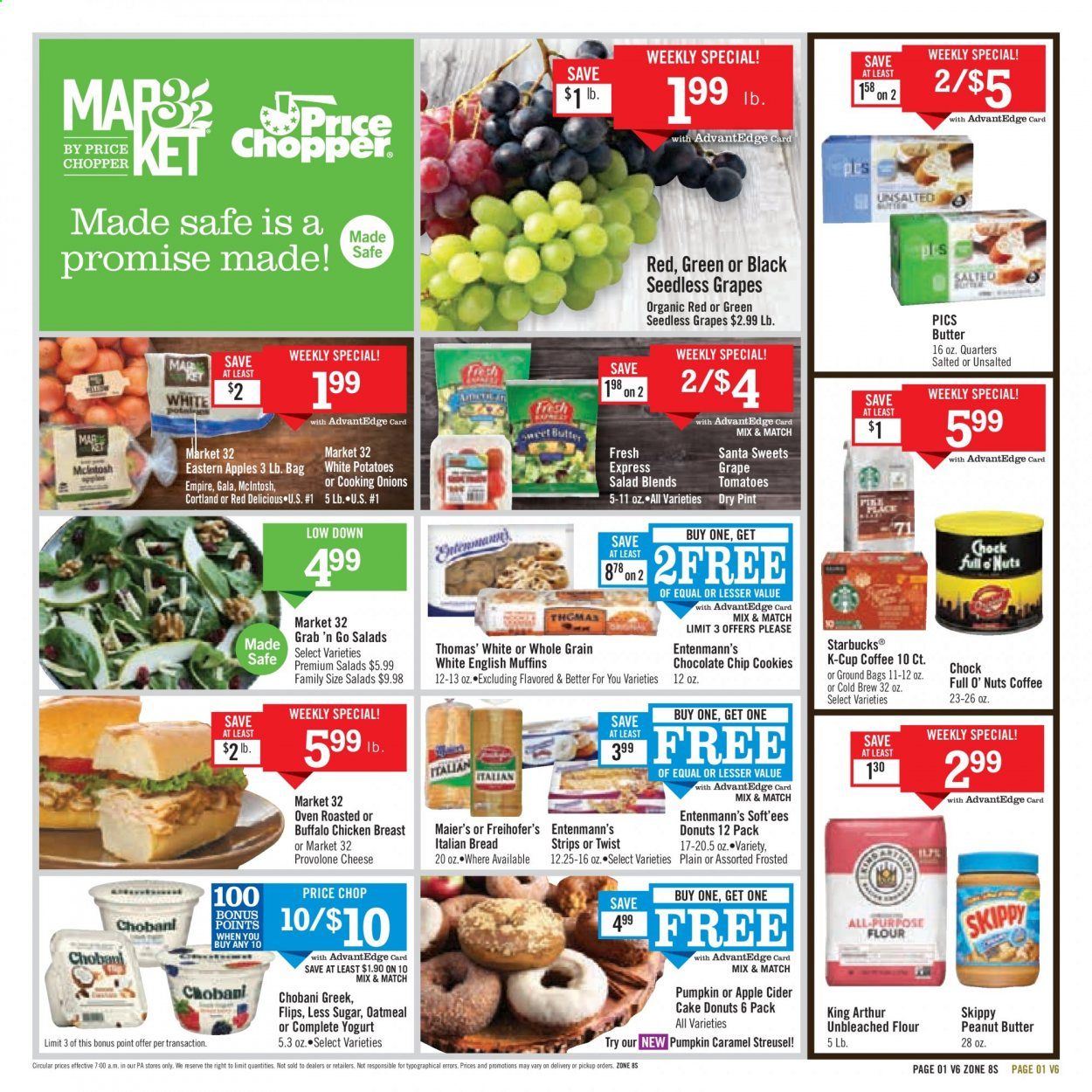Price Chopper (PA) Weekly Ad Flyer November 1 to November 8