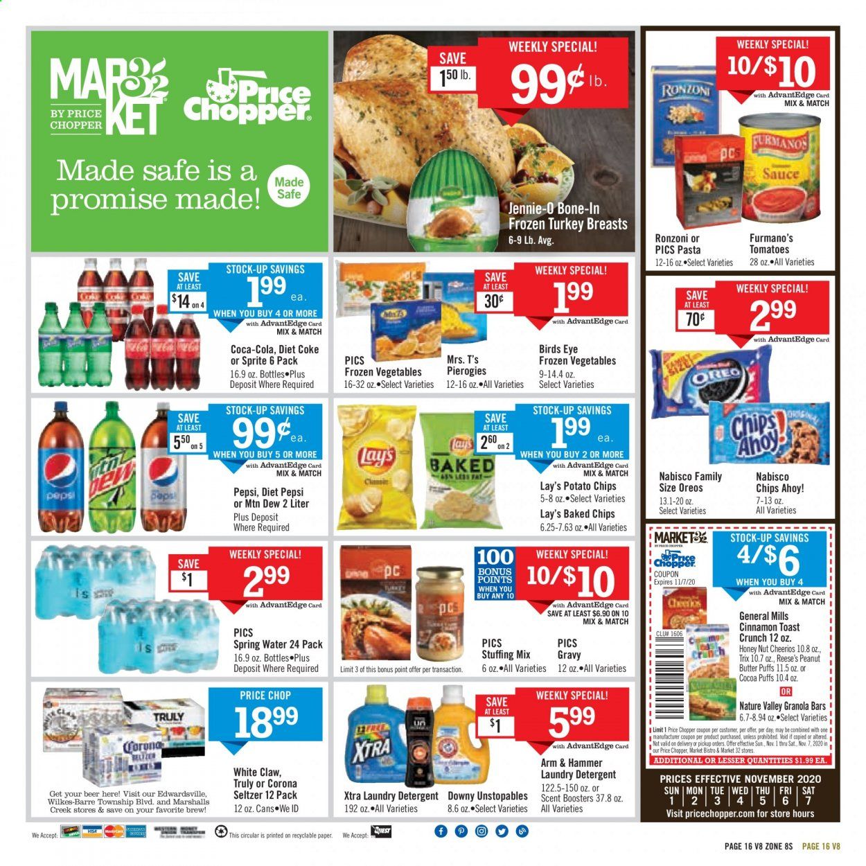 Price Chopper (PA) Weekly Ad Flyer November 1 to November 8