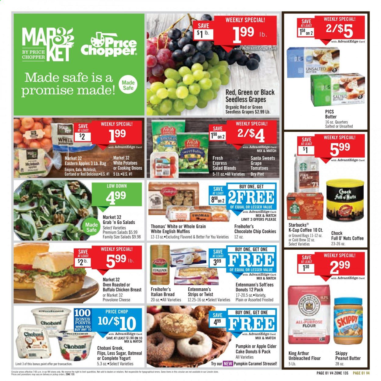 Price Chopper (NH) Weekly Ad Flyer November 1 to November 8