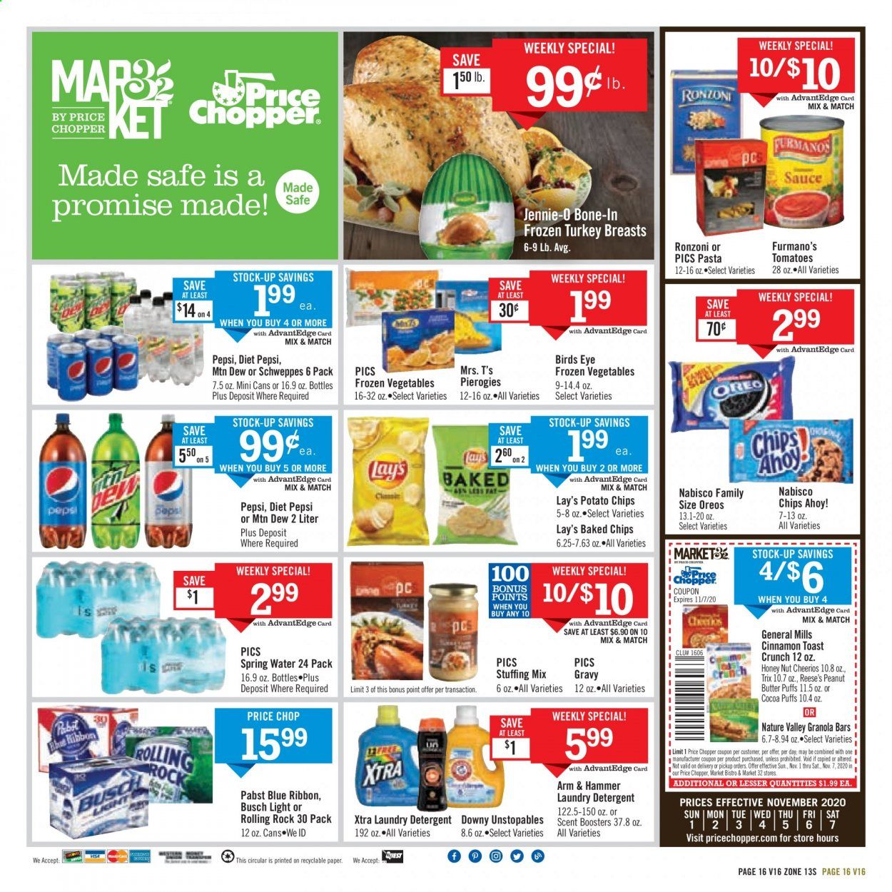 Price Chopper (NH) Weekly Ad Flyer November 1 to November 8