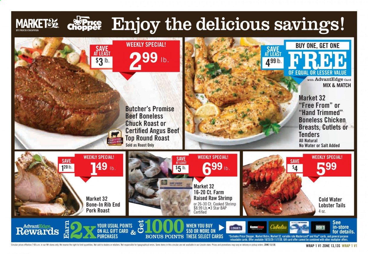 Price Chopper (NH) Weekly Ad Flyer November 1 to November 8