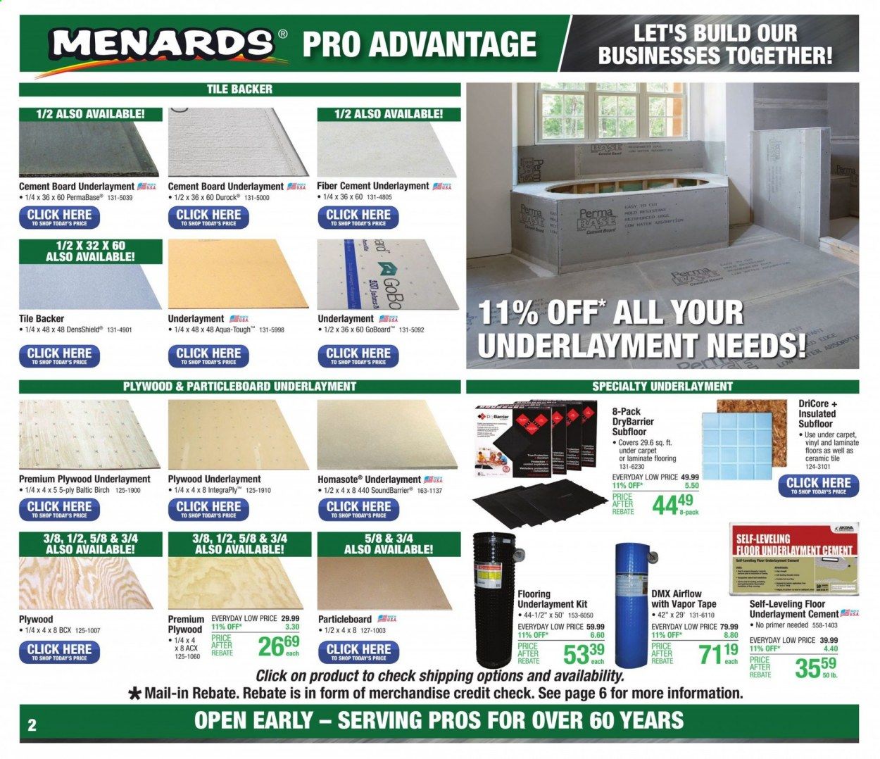 Menards Weekly Ad Flyer November 1 to November 7