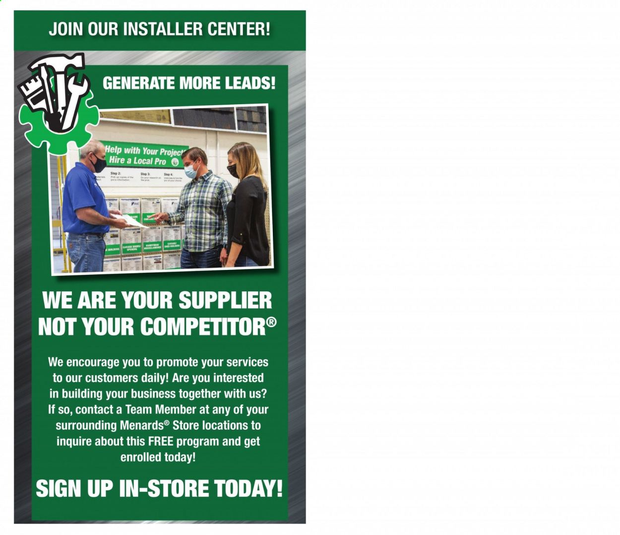 Menards Weekly Ad Flyer November 1 to November 7