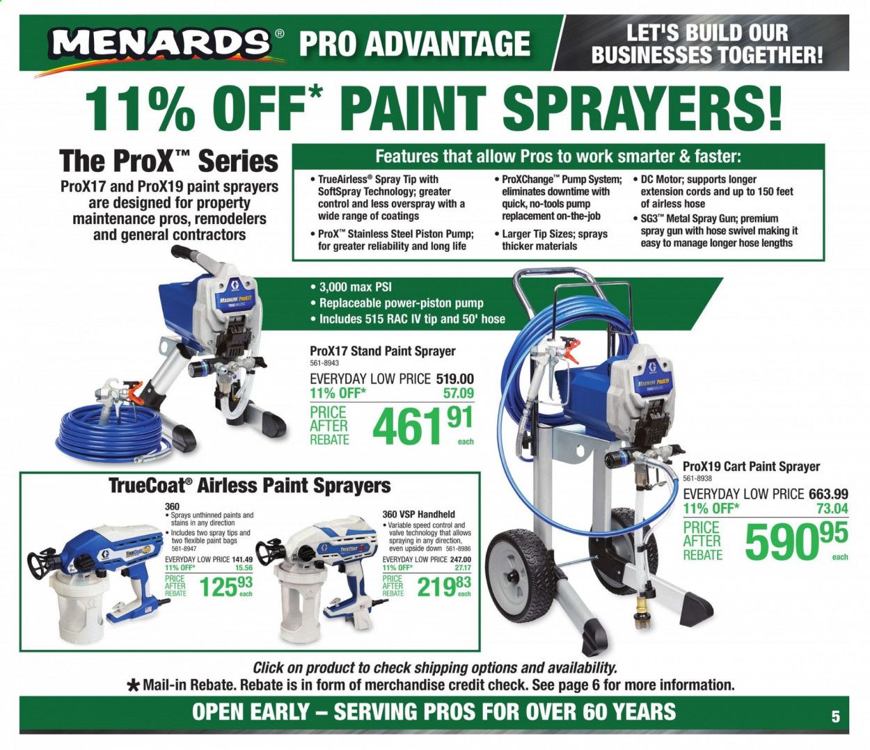 Menards Weekly Ad Flyer November 1 to November 7