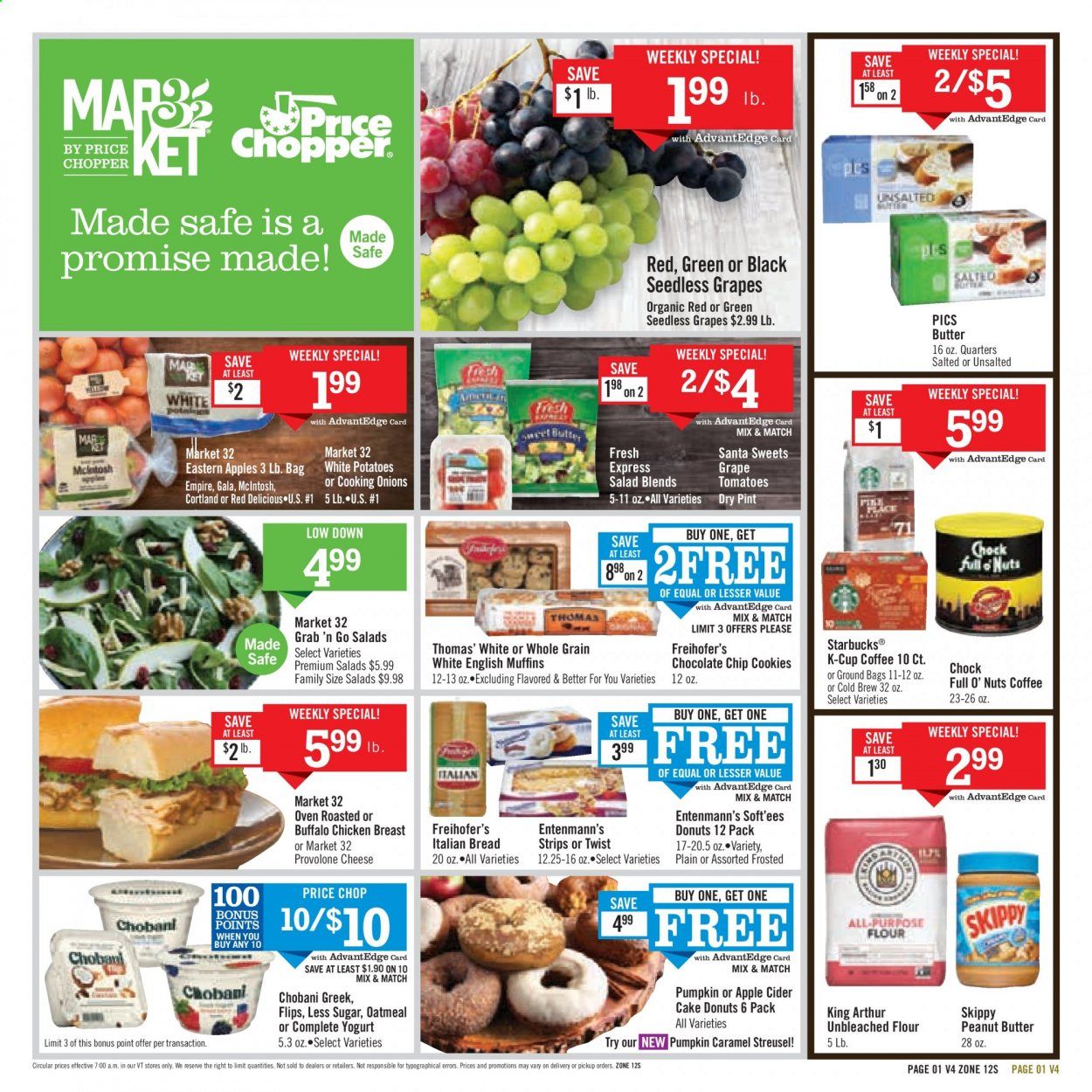 Price Chopper (VT) Weekly Ad Flyer November 1 to November 8