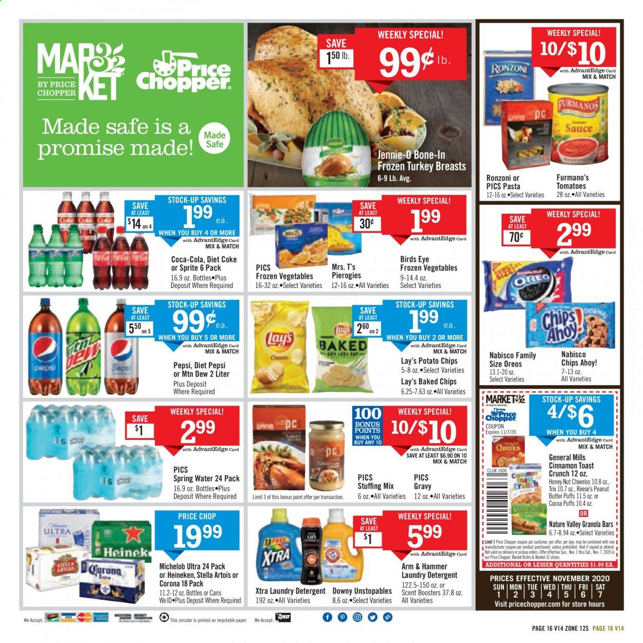 Price Chopper (VT) Weekly Ad Flyer November 1 to November 8