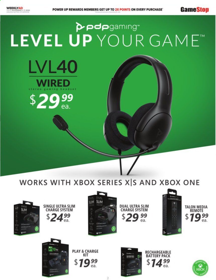 GameStop Weekly Ad Flyer November 1 to November 7