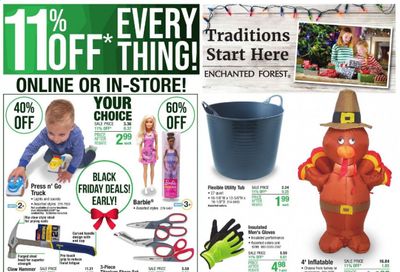 Menards Weekly Ad Flyer November 1 to November 7