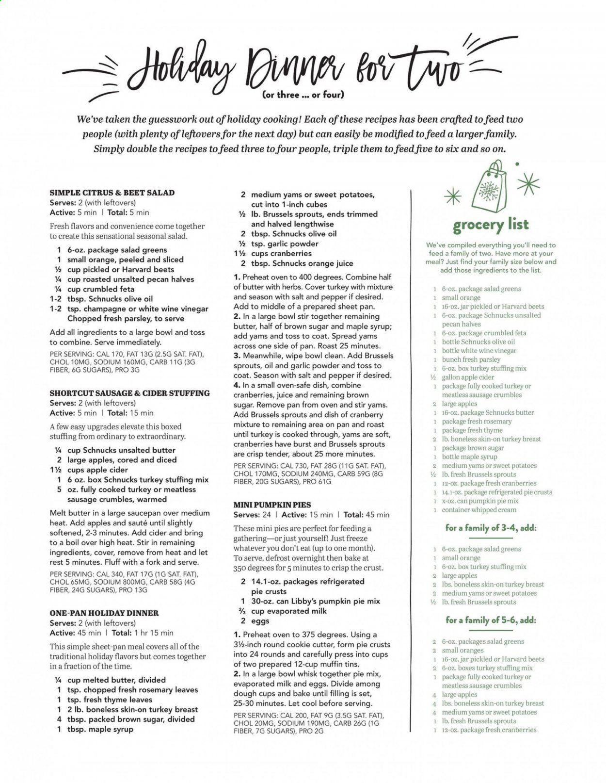 Schnucks (IA, IL, IN, MO, WI) Weekly Ad Flyer November 1 to December 31