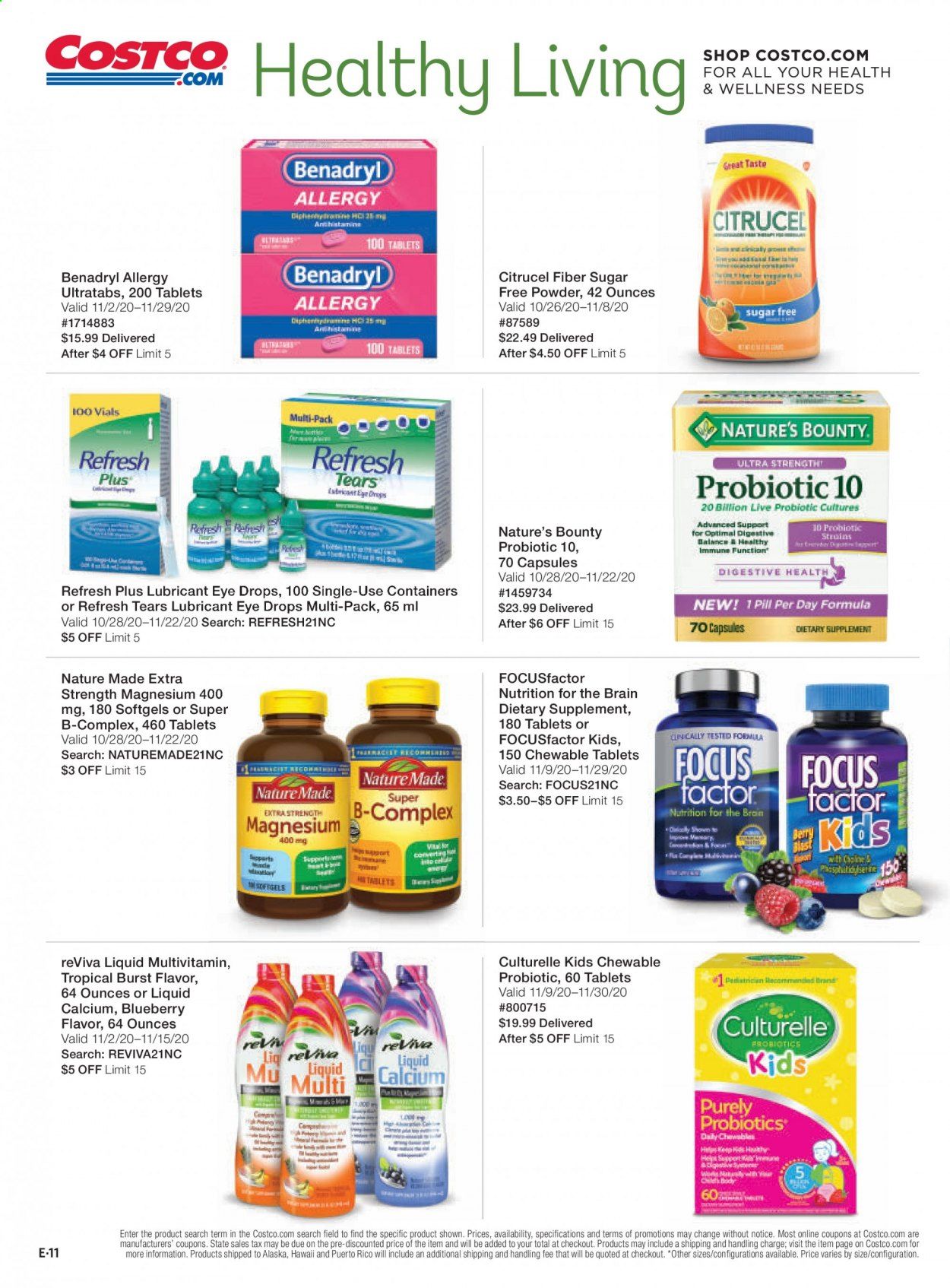 Costco Weekly Ad Flyer November 1 to November 30