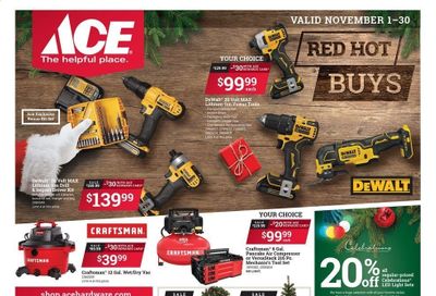 ACE Hardware Weekly Ad Flyer November 1 to November 30