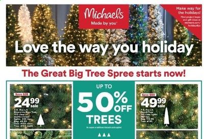 Michaels Weekly Ad Flyer November 1 to November 7