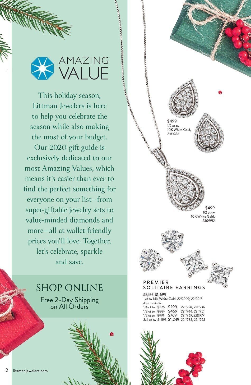 Littman Jewelers Weekly Ad Flyer October 31 to January 5