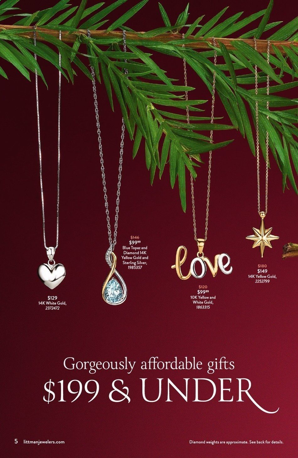 Littman Jewelers Weekly Ad Flyer October 31 to January 5