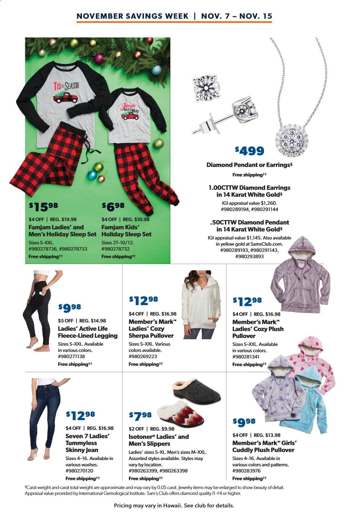 Sam's Club Weekly Ad Flyer November 7 to November 15