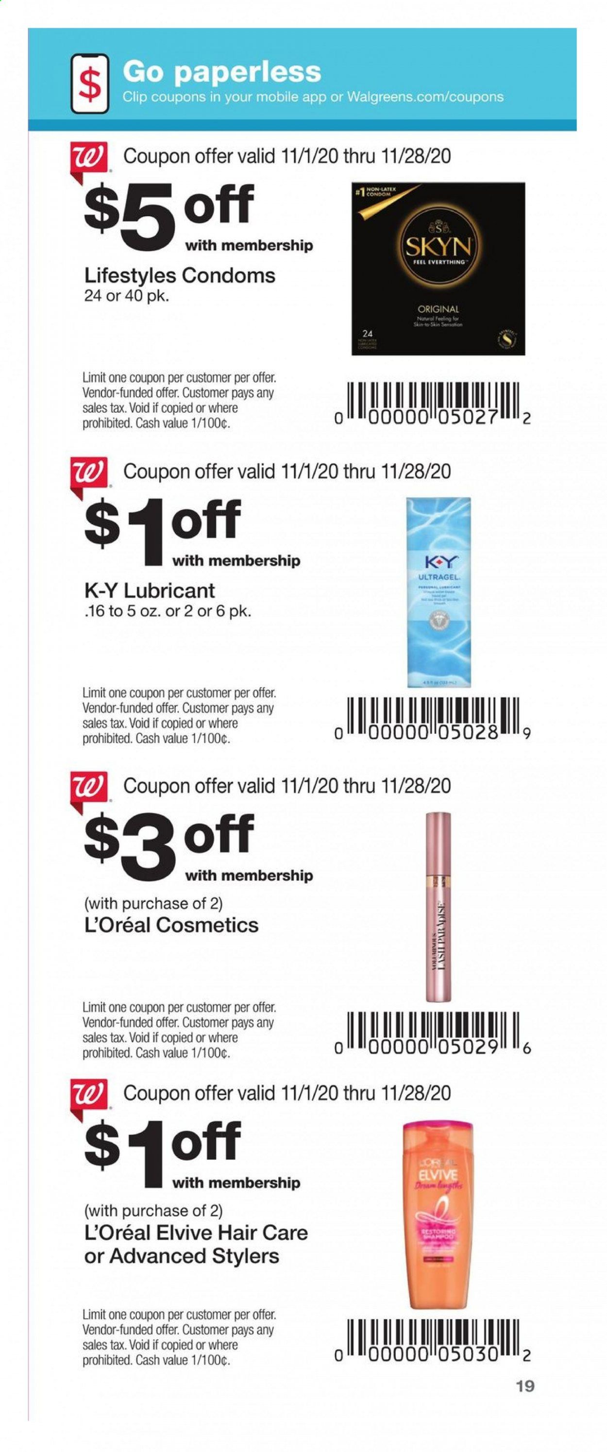 Walgreens Weekly Ad Flyer November 1 to November 28