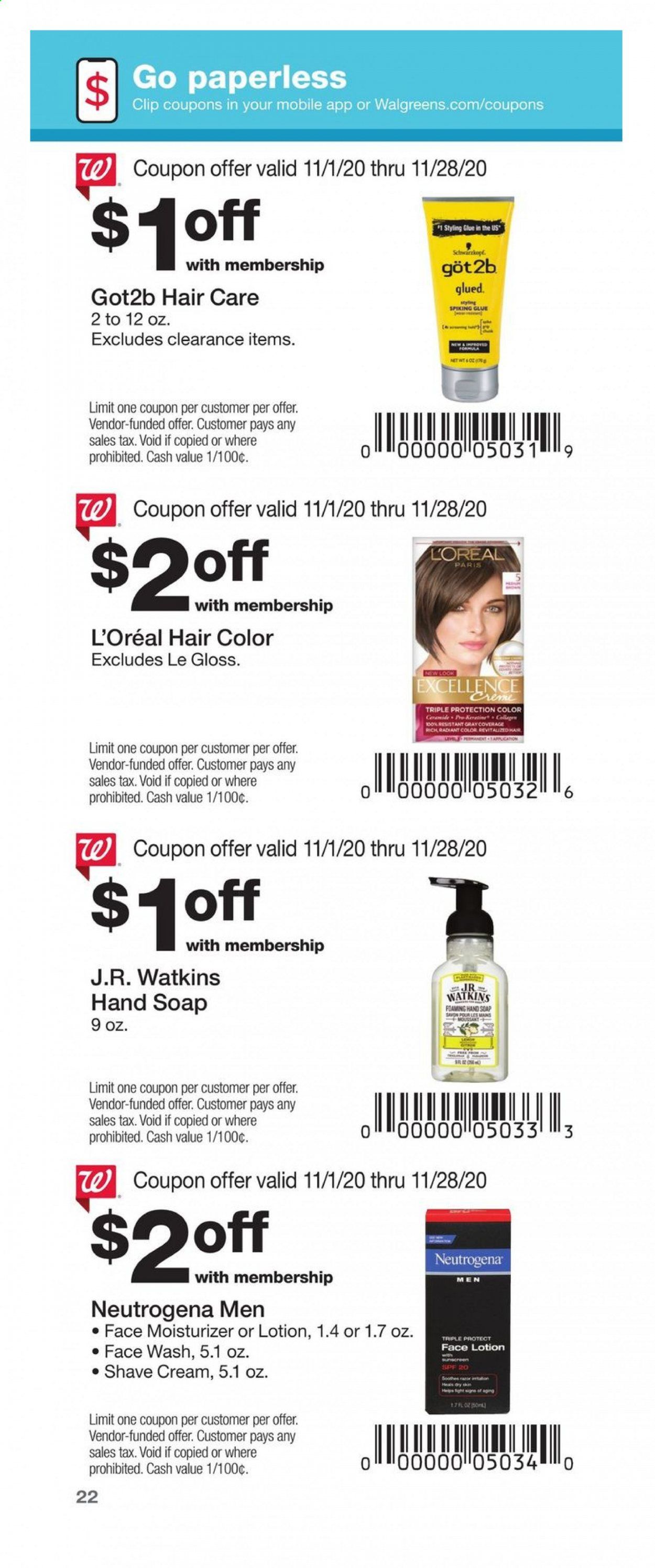 Walgreens Weekly Ad Flyer November 1 to November 28