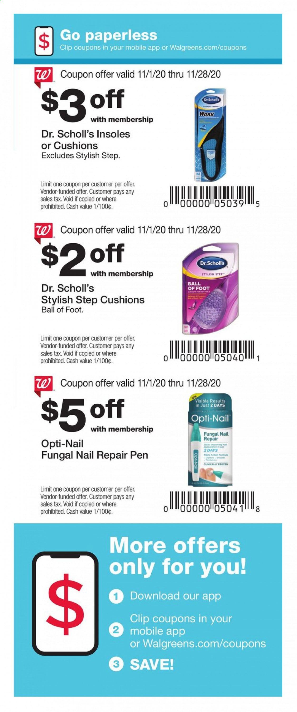 Walgreens Weekly Ad Flyer November 1 to November 28