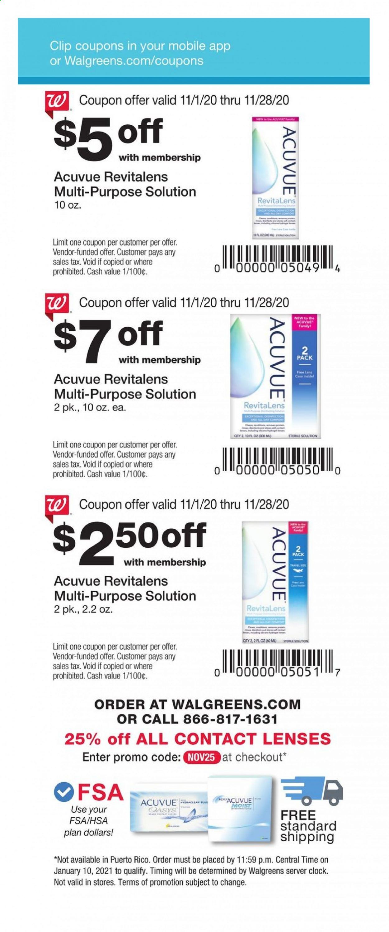 Walgreens Weekly Ad Flyer November 1 to November 28