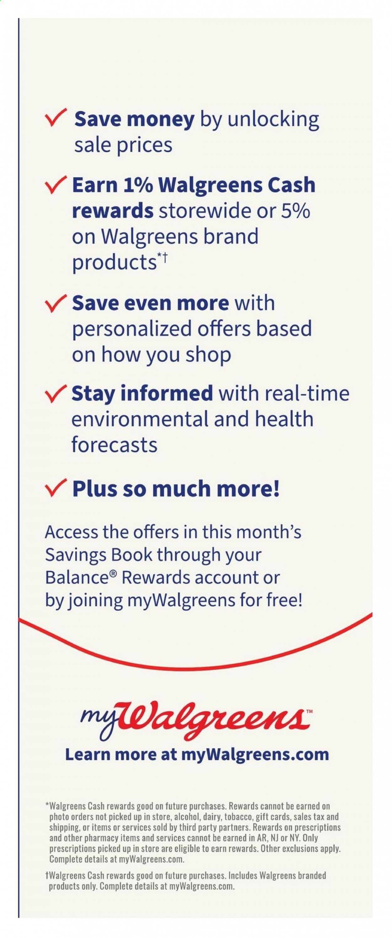 Walgreens Weekly Ad Flyer November 1 to November 28
