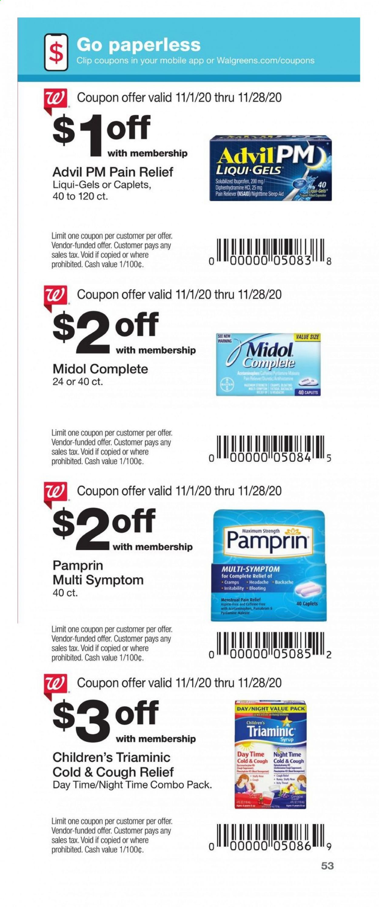 Walgreens Weekly Ad Flyer November 1 to November 28