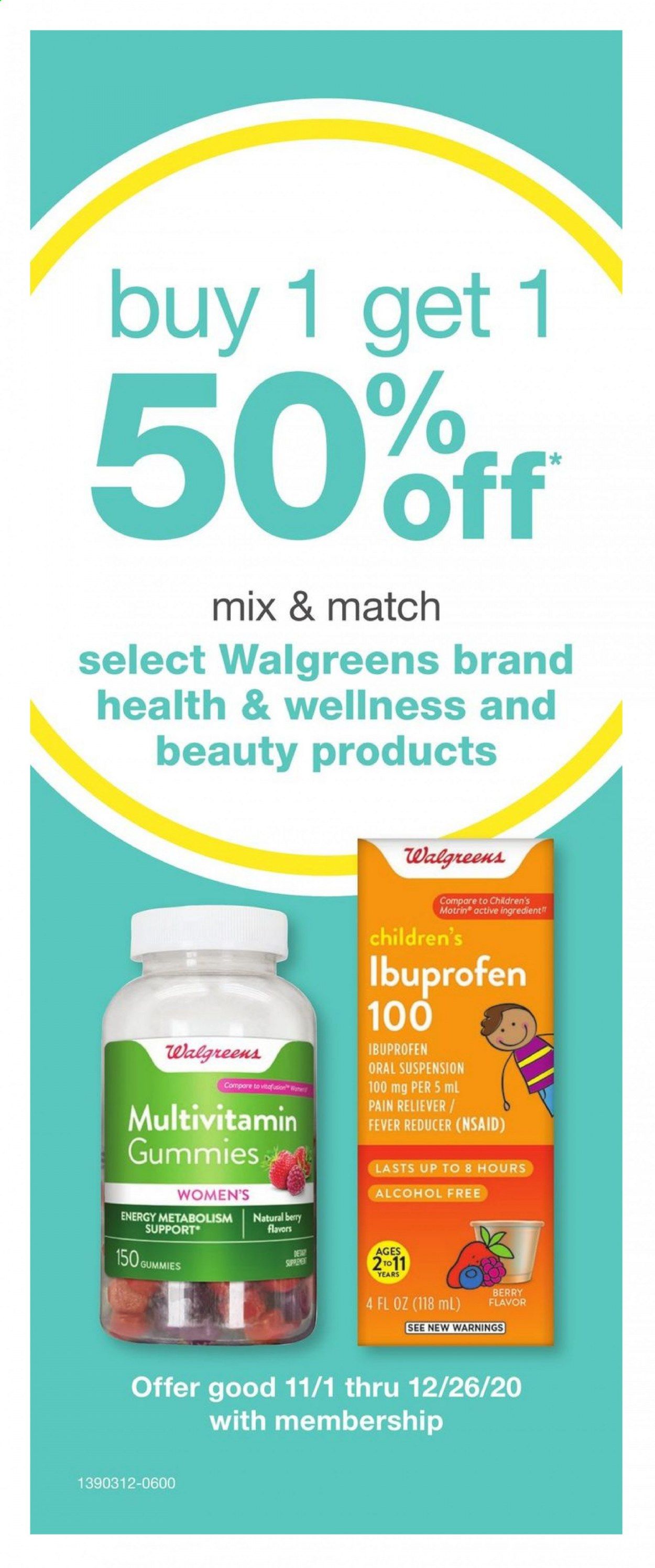 Walgreens Weekly Ad Flyer November 1 to November 28