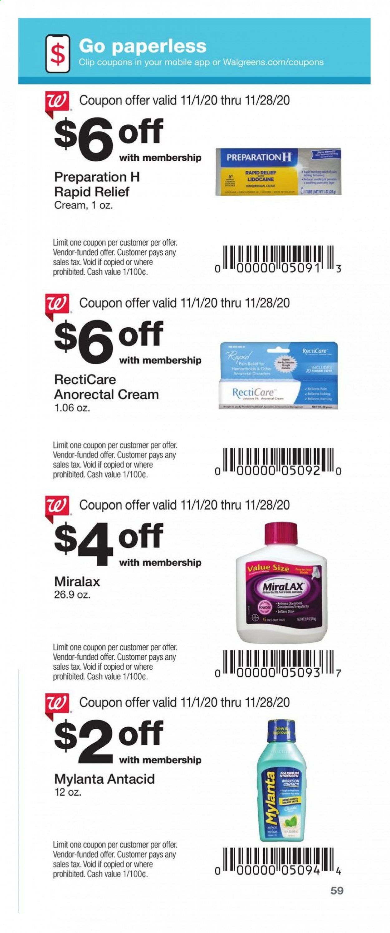 Walgreens Weekly Ad Flyer November 1 to November 28