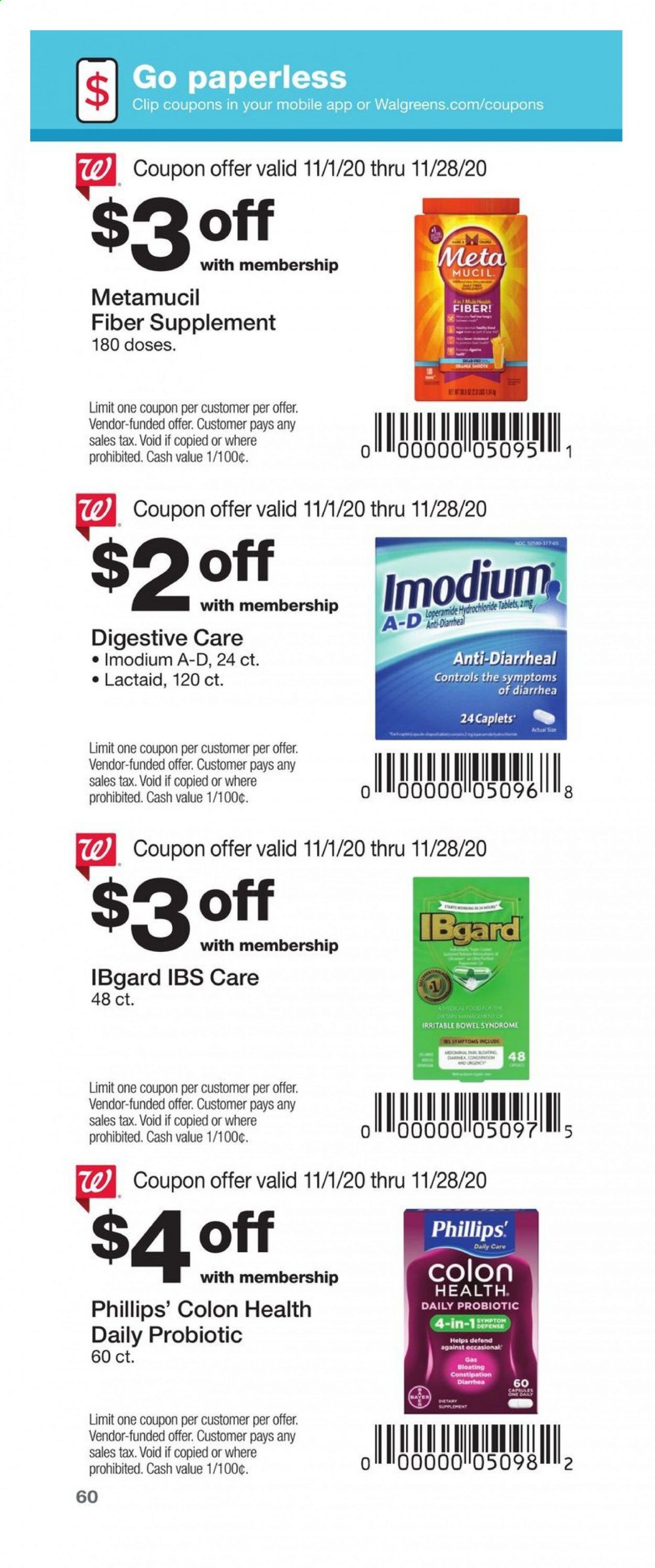 Walgreens Weekly Ad Flyer November 1 to November 28