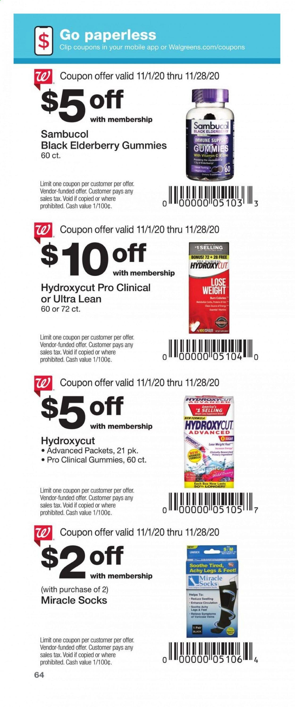 Walgreens Weekly Ad Flyer November 1 to November 28